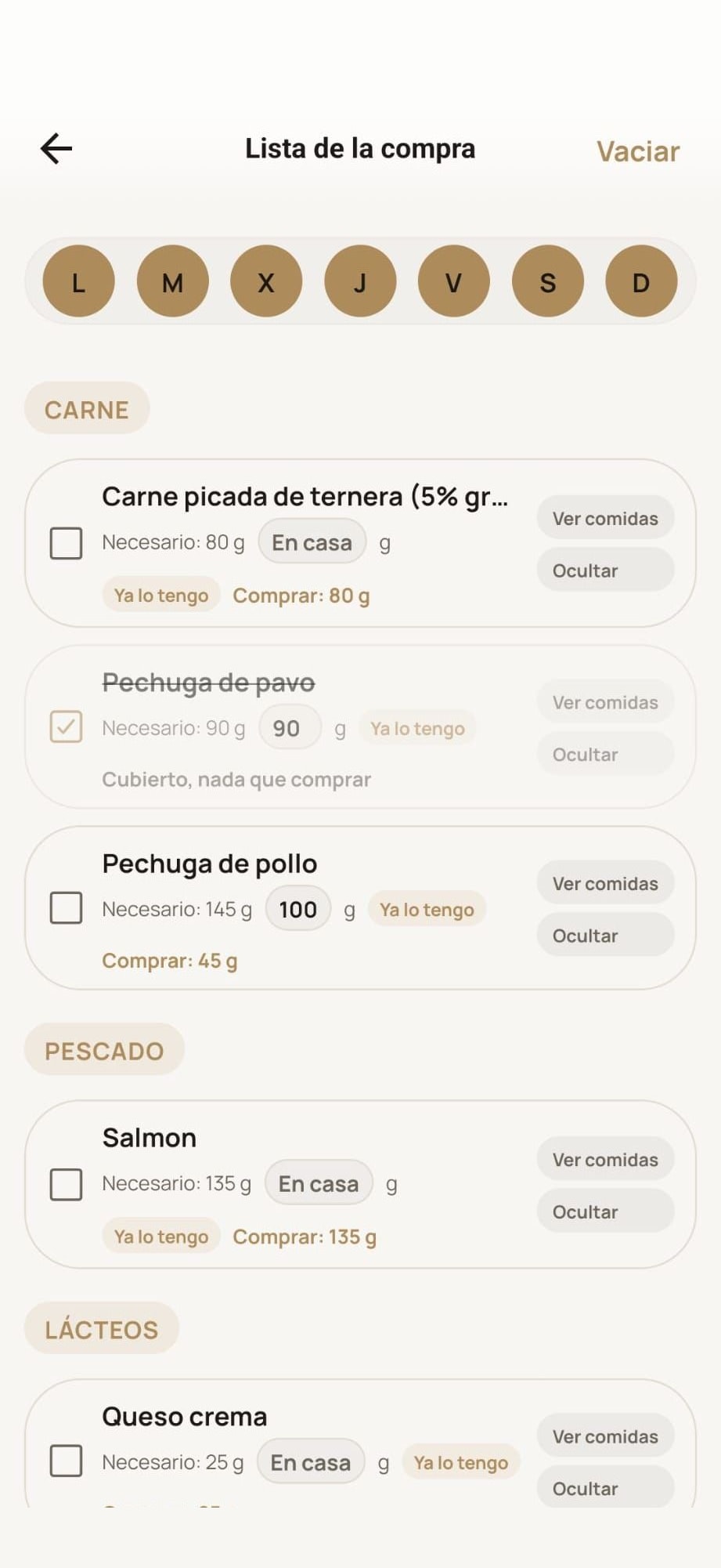 De tu dieta a la